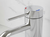 Single Handle Bathroom Faucet Lavatory Faucet Stainless Steel Single Hole-T10, ChromeUnable ship on 11284996