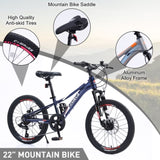 ZNTS Mountain Bike for Girls and Boys Mountain 20 inch 7-Speed bike 55238529