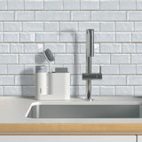 48 Pcs Peel And Stick Wall Tiles Backsplash For Kitchen Bathroom Wall Water Resistant Oil-Proof 66234607