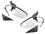 2Pcs White Power Door Mirrors with Memory Heated Fits for Tesla Y 2020-2023 1594112-00-C 33710848