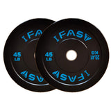 Olympic Bumper Weight, Rubber Plate with 2-Inch Steel Insert Rubberized Weightlifting Barbell 22714323
