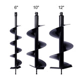 Auger Drill Bit for Planting Hole, Bulb Bedding Digging Post Hole Planting Tool for 3/4" Shaft W465110110