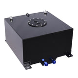 ZNTS 10 Gallon 40L Universal Aluminum Fuel Tank Oil Level Sensor Black 08617549