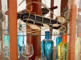 Corner Glass Cabinet Lighted Curio Cabinet Corner Display Case for Living Room, Curio Cabinet, W2275P296058