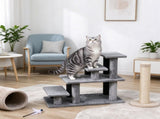 Modular Pet Cat Stairs, 2/3/4Step Flexible Setup Pet Steps for Bed and Sofa T3971P612033