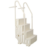 Pool Ladder Heavy-Duty 4 Safety Step for Above Ground Pools Stair Entry System with Handrails 400lbs W465133693