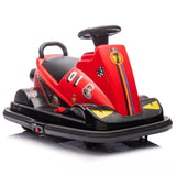 12V Kids Ride On Motor Bumper Car,integrating system,Rotate 360 degrees in place,Collision triggers W1396P178740