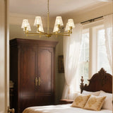 Mid Century Glass Chandelier Modern Gold Pendant Light Fixture, 8 Light Farmhouse Chandeliers for 20636981