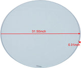 Tempered clear glass top.80CM W234P192017