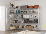 5-layer double row, freely adjustable layer spacing, with adjustable feet, display stand, iron, 67973443