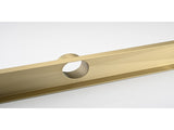 30 Inches Linear Shower Drain, Included Hair Strainer and Leveling Feet W2287P151472