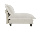 73 Armless Sofa Chenille- Beige W714P448289