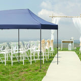 ZNTS TREXM 10x15 Pop Up Canopy Tent, Heavy Duty Party Tent with 4 Sidewalls UV Waterproof Protection, 3 N715P243089M