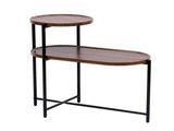 Small Coffee Tables 2-tier Modern Sofa Side Table with Wood Storage Shelf Living Room End Tables 48074835
