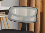 Armless Height-Adjustable Low-Back Task Chair with Plush Padded Seat, White Mesh 16124070