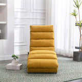 COOLMORE Linen Massage Chaise Lounge Indoor with Remote Control,Ergonomic Electric Massage Long W39539621