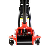 ZNTS Hydraulic trolley Low Profile and Steel Racing Floor Jack with Piston Quick Lift Pump,3Ton W1239115447