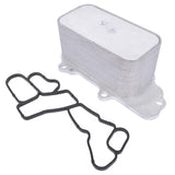 Oil Cooler Assembly With Gasket for 11-20 Jeep Grand Cherokee WK 3.0L CRD Diesel 68211440AC 52768662