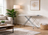 51" x 13" Ironing Board, 4-Layer Thickened Ironing Board with Heat-Resistant 100% Cotton Cover, 7 99600892
