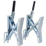 Quick Locking Chock,Axel-Chock Wheel-Stabilizer for RV, Trailer, Camper - Universal Quick-Lock 59574502