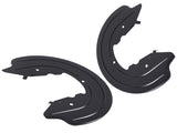 Black Steel Brake Dust Shields Rear fit for Ford Mustang 1994-2004 Mercury Sable 02133177