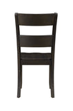 Haddie Distressed Walnut Finish Side Chair B2726P283281