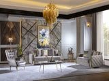 Lust Modern Style Chair in Taupe B009139104