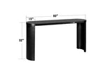 60'' Thick Top Entryway Table, Curved Legs, Support The Installation Of Inward-facing Or W1445P225047