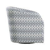Modern Living Room Furniture 1pc Beautiful Swivel Chair Cushion Seat Fully Upholstered Solid Wood B011P256604