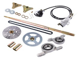 Rear Live Axle Kit w/ Brake Assembly & Chain Replacement for Drift Trike Go Kart ATV Quads 49487816