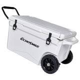 75Qt New White Insulated Box With Wheels T2602P171130
