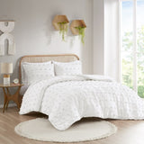 Full/Queen Clip Jacquard Comforter Set B03596003