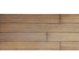 53.2in Modern Minimalist Wooden Console Table Circular Base Wooden Console Table Elegant W2729P270750
