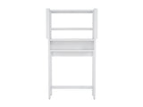 Toilet storage shelf, Private bathroom, Laundry room, Space-saving, white W2207P308769
