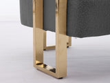 TS Modern decorative chair, living room side chair with gold metal legs, no wheels, suitable for 98693889