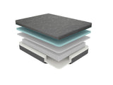 11-inch Full Size Bed Mattress Gel-Infused Memory Foam Hybrid Mattress, Dark Gray, Mattress in a Box B011P212565