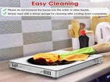 3500W Electric Single Burner Cooktop 110V - Rapid Heating Hot Plate with 4 Preset Modes 81528283