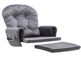 Glider Rocker Replacement Cushions with Storage Pocket, 5PCS, Soft Velvet Thickened, Washable 82994434
