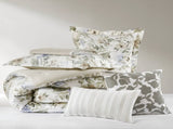 6PCS Cal King Cotton Sateen Print Oversized Comforter Set B035P341177