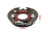 Dexter K23-411-00 Right Hand Passenger Side Hydraulic Brake Assy 12-1/4" x 3-3/8" 9-10K Lbs 7 Bolt 78330550