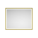 60in. W x 48 in. H LED Lighted Bathroom Wall Mounted Mirror with High LumenAnti-Fog Separately W928P178374