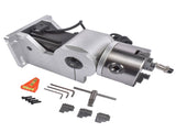 80mm 3 Jaw Rotary Axis Attachment 2-Phase Stepper Motor Fits for Fiber Laser Engraver Marker 24V 74399950