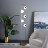 Modern Floor Lamp for Living Room, Artema Floor Lamp with WHITE, Tall Corner Lamp for Bedroom & B183P315093