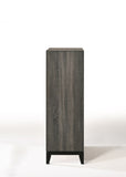 Weathered Grey 5-Drawer Chest B062P209052