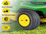 Set of 2 16x6.50-8 Lawn Mower Tires and Wheel Assembly, 4-Ply Tubeless Turf Tread Replacement, 3" W1364P445939