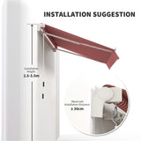 Patio Retractable Awning 54036778