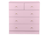 Macaron powder, particleboard with melamine veneer, 66*40*91cm, 32 drawer cabinet, matte gold 03838176
