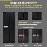 Steel Filing Cabinet With Compartments For Office Use, Storage, File Storage, Archives, And High and W1102P265953