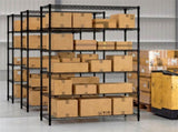 6-Tier Heavy-Duty Metal Storage Shelving, 4800 LBS Total Capacity Adjustable Utility Rack 48983420