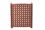 ZNTS Air Conditioner Fence Screen Outside, Cedar Privacy Fence 3 Panels to Hide AC & Trash Enclosure, W1390113800